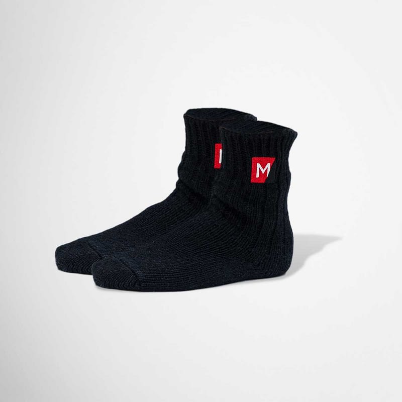 Branded Maria Casino woollen socks by Framme